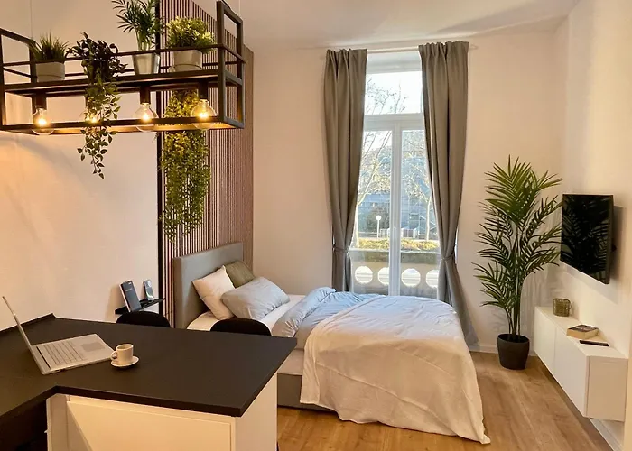 Modernes Apartment Im Zentrum Von Karlsruhe